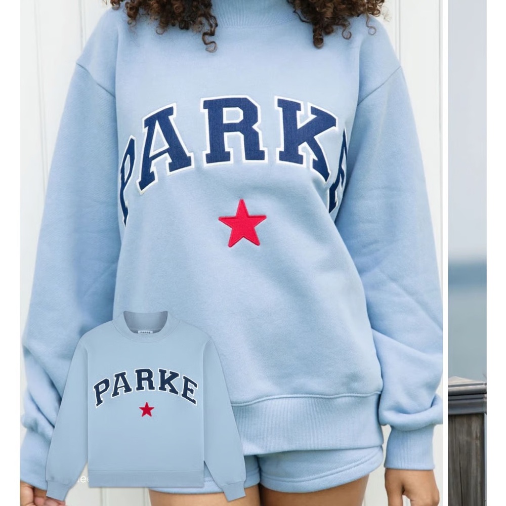 Parke Coastal Blue Sweatshirt